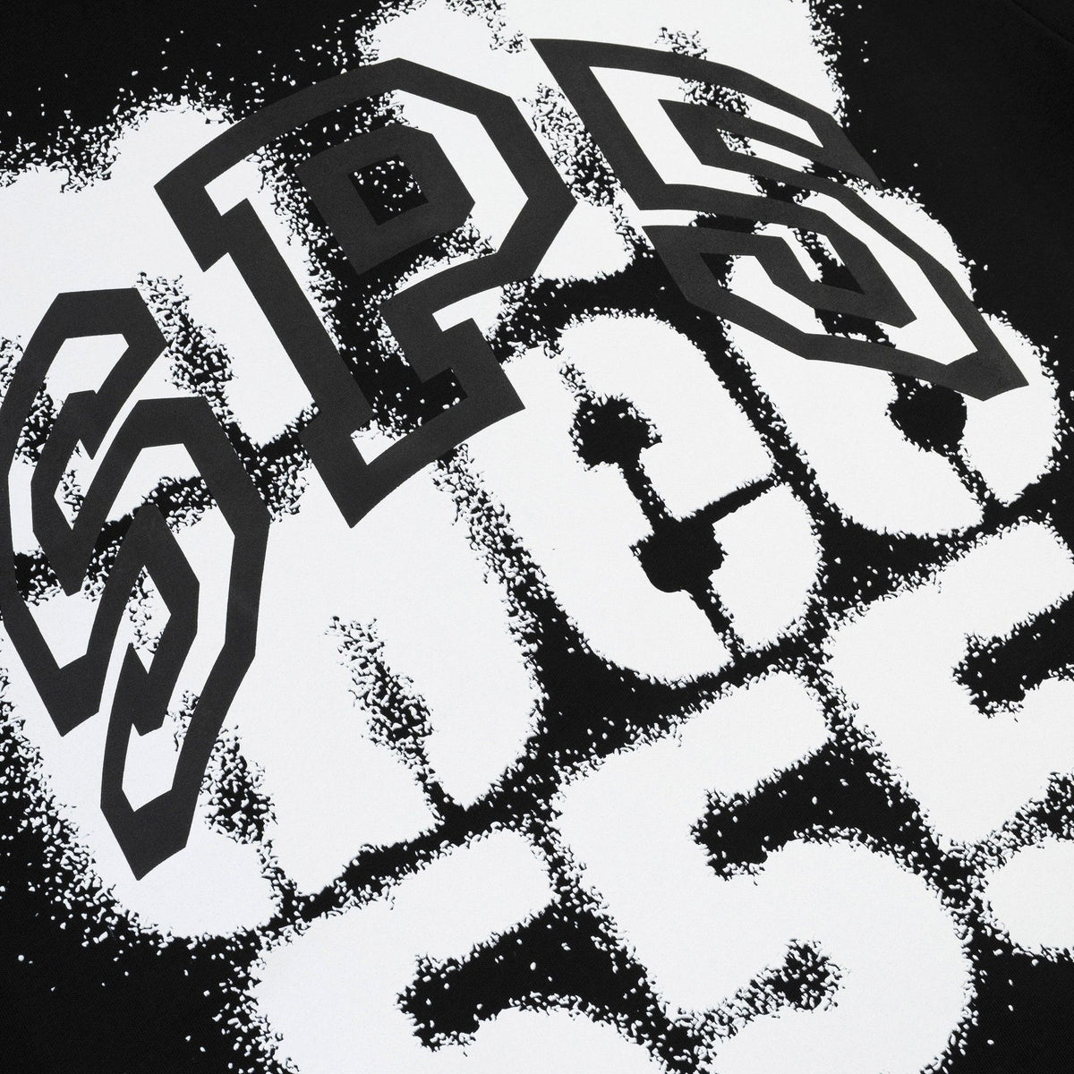 Sp5der Sp555 Tee 'Black' - posterior