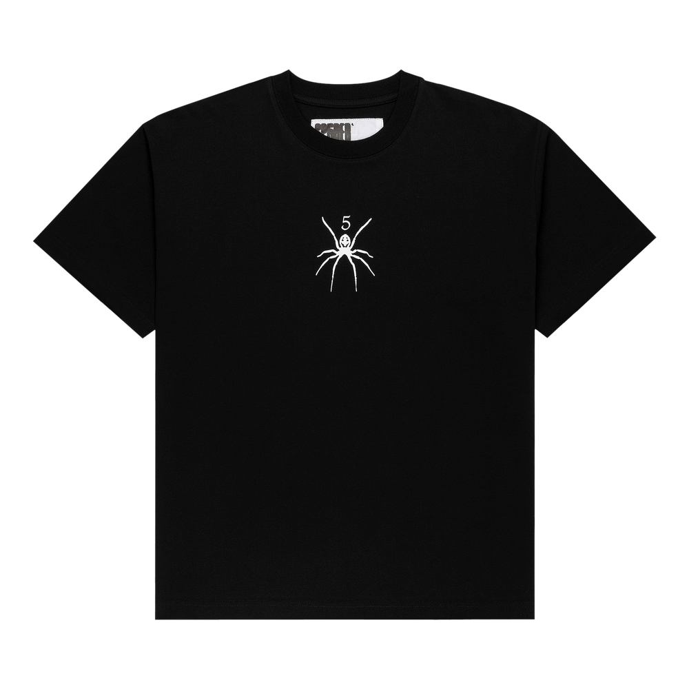 Sp5der TM Tee 'Black' - frontal