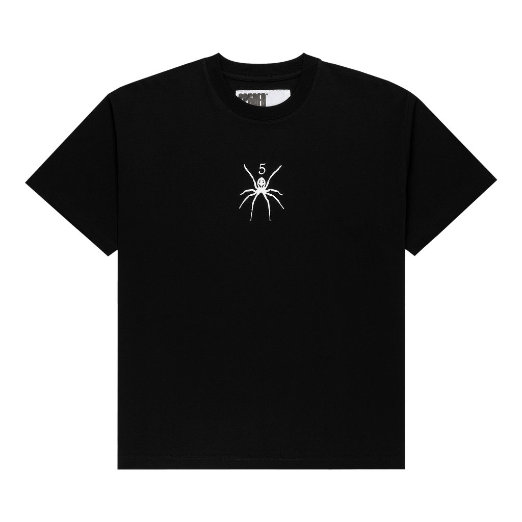 Sp5der TM Tee 'Black' - frontal