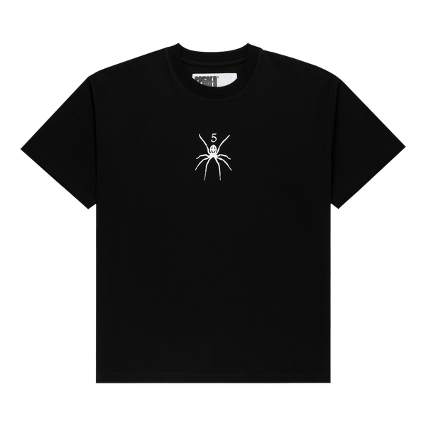 Sp5der TM Tee 'Black' - frontal