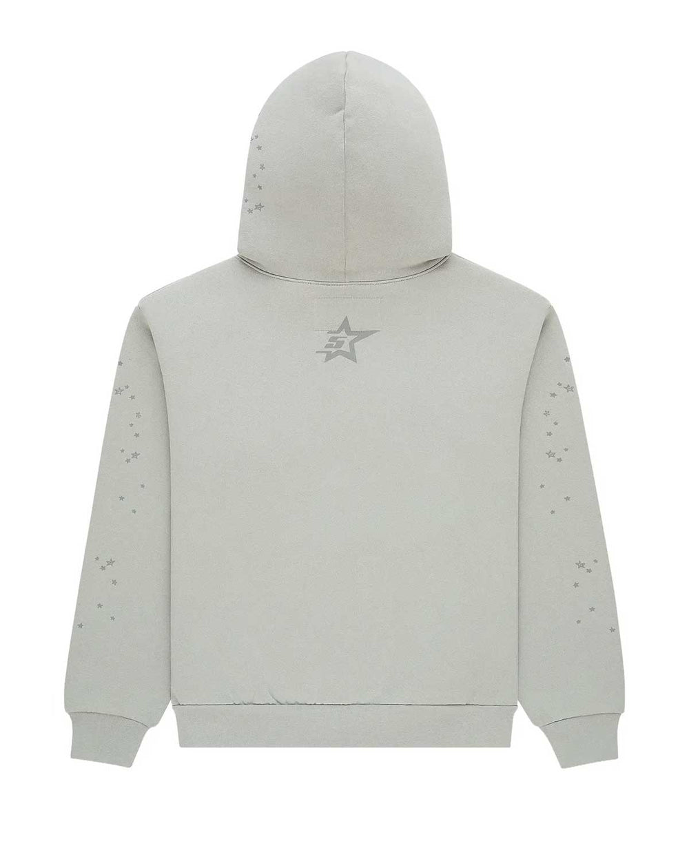 Sp5der Tonal P*nk V2 Hoodie Sport Grey - posterior