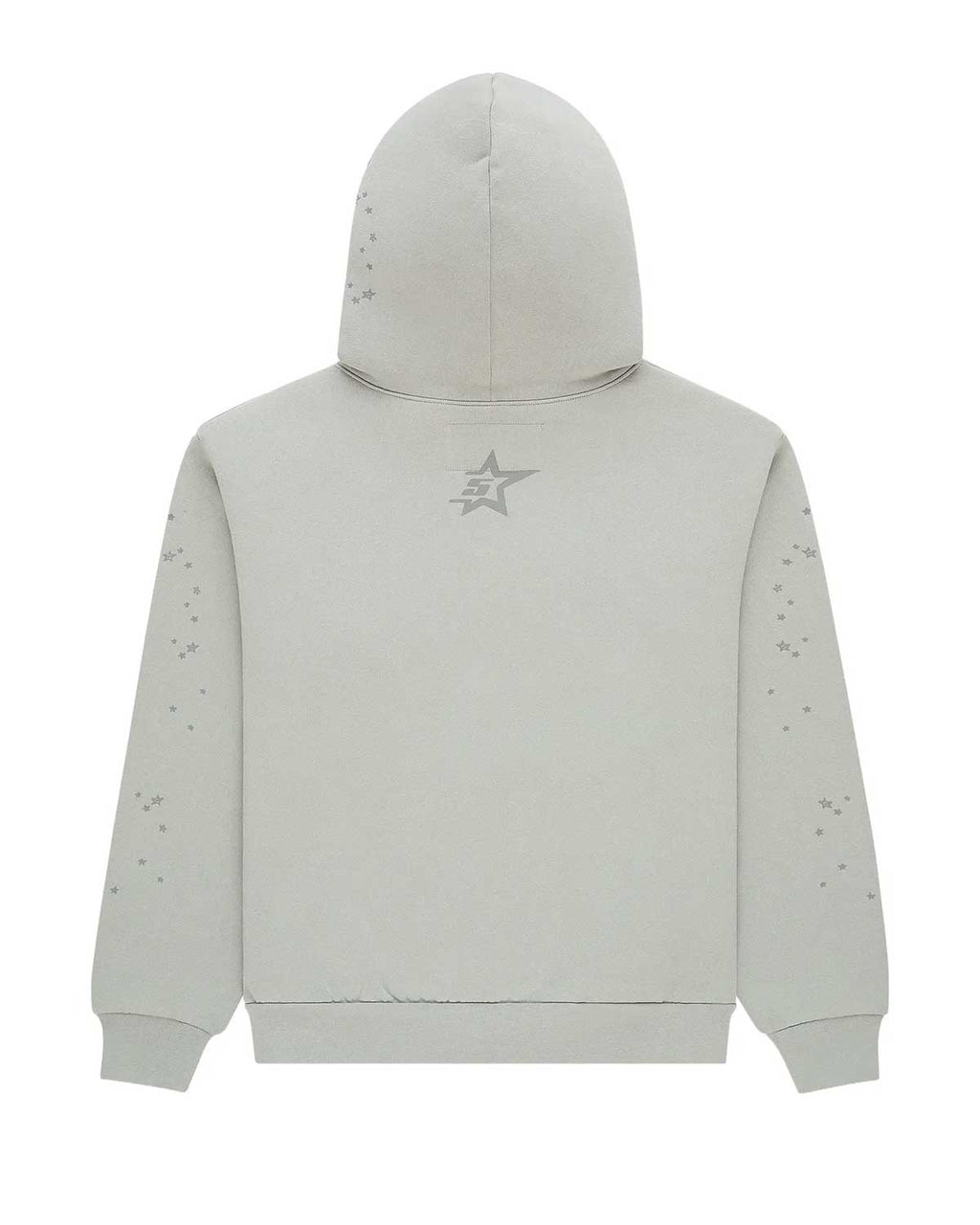 Sp5der Tonal P*nk V2 Hoodie Sport Grey - posterior
