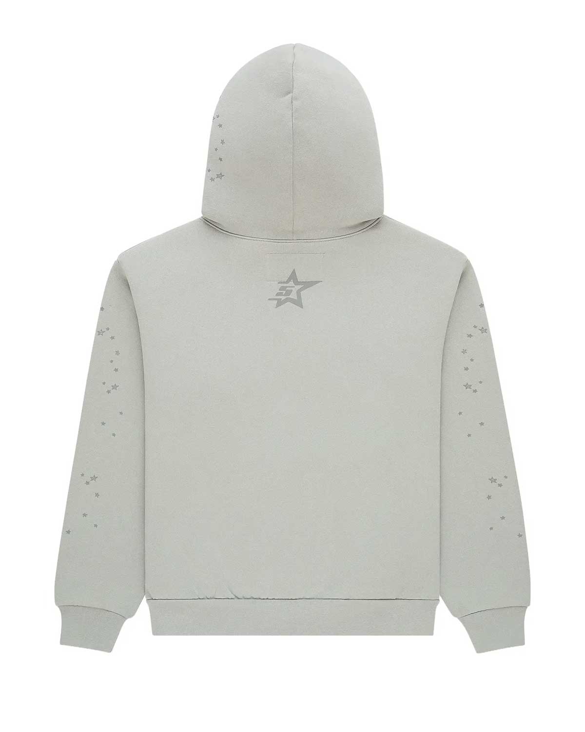 Sp5der Tonal P*nk V2 Hoodie Sport Grey - posterior