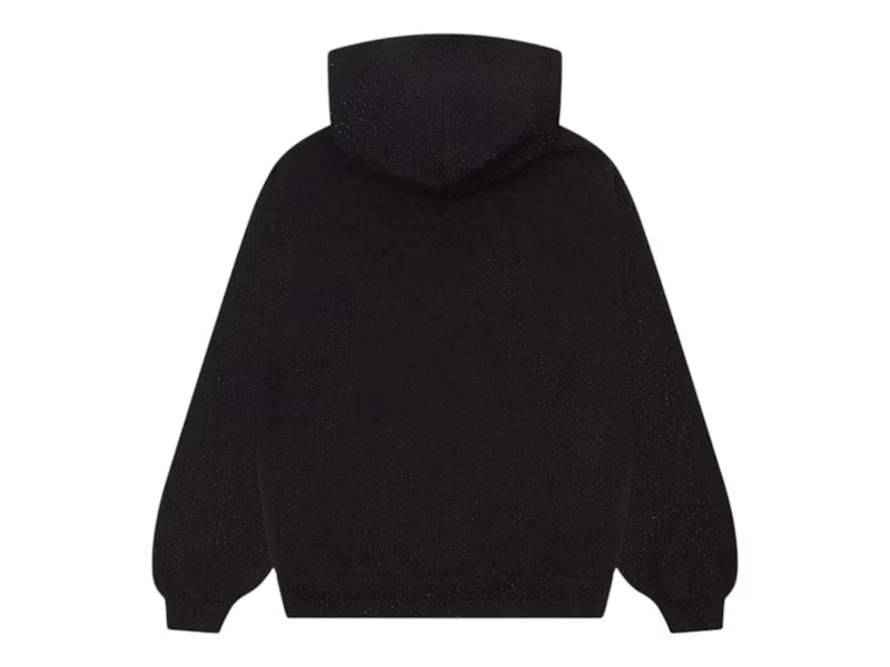 Sp5der VVS Hoodie Black - posterior