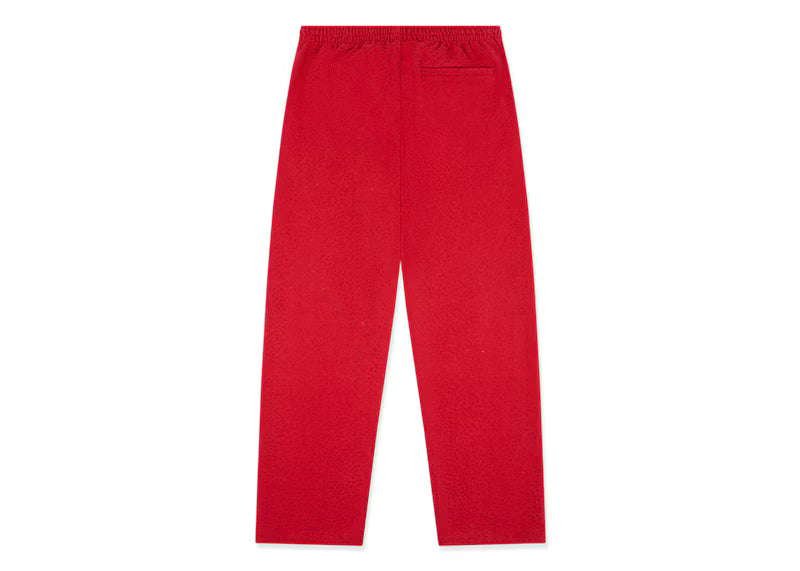 Sp5der VVS Sweatpant Red - posterior