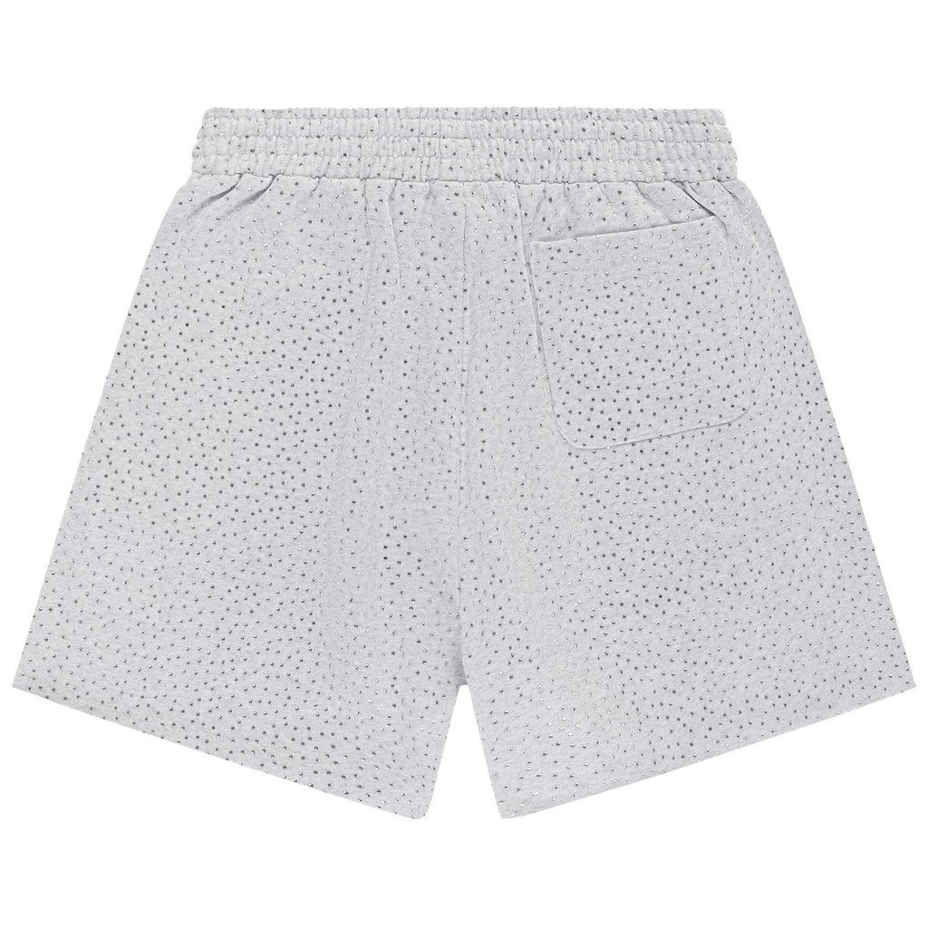 Sp5der Vvs Sweatshort 'Heather Grey' - posterior