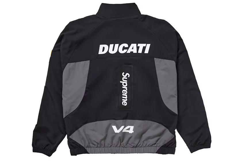 Supreme Ducati Track Jacket Black - posterior