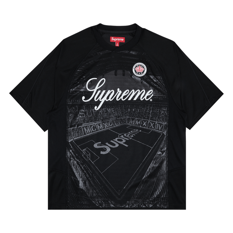 Supreme Jacquard Soccer Jersey 'Black'