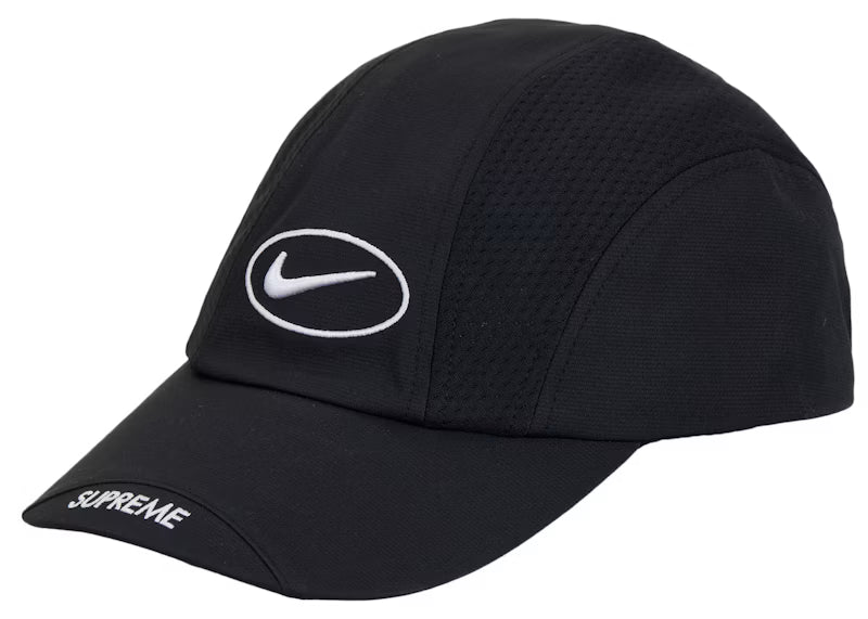 Supreme Nike Running Hat Black - frontal
