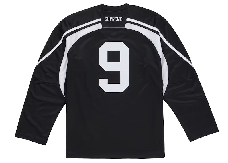 Supreme The Misfits Hockey Jersey Black - posterior