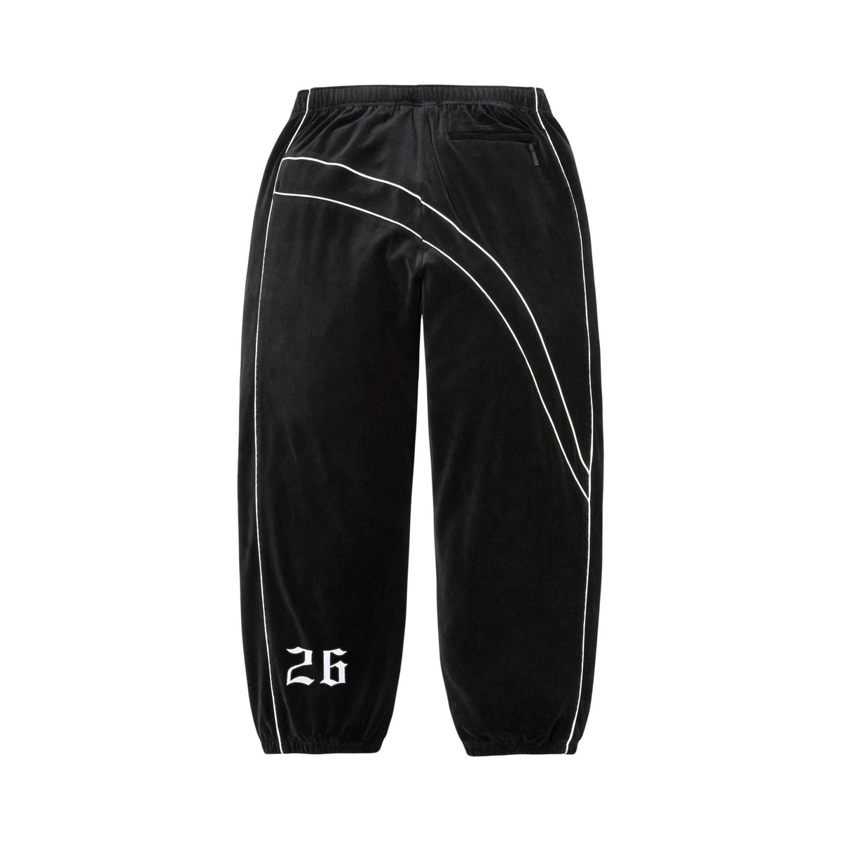 Supreme x Umbro Velour Track Pant 'Black' - posterior