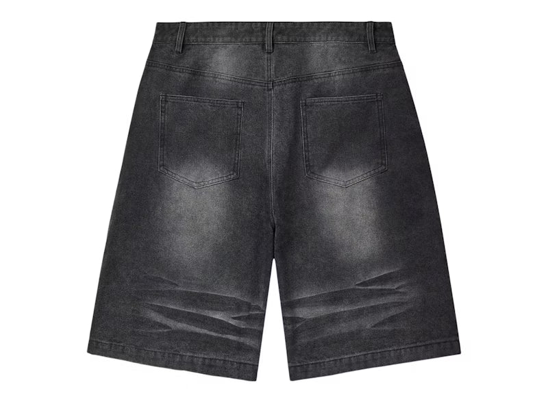 Vale Forever Black 1980's Jorts Black/Wash - posterior