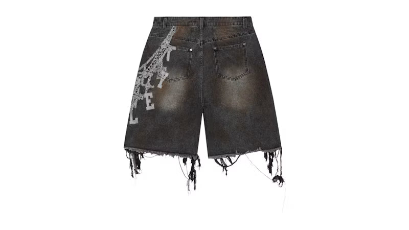 Vale Forever Chain Jorts Black - posterior