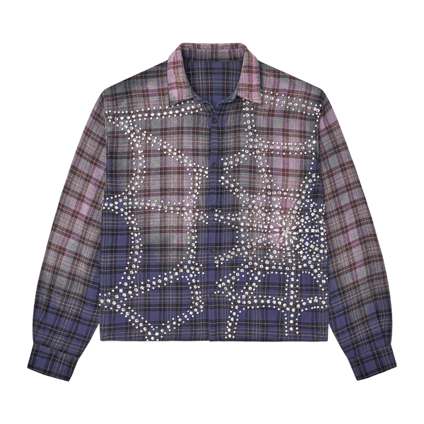 Vale Forever Inferno Flannel 'Blue' - frontal