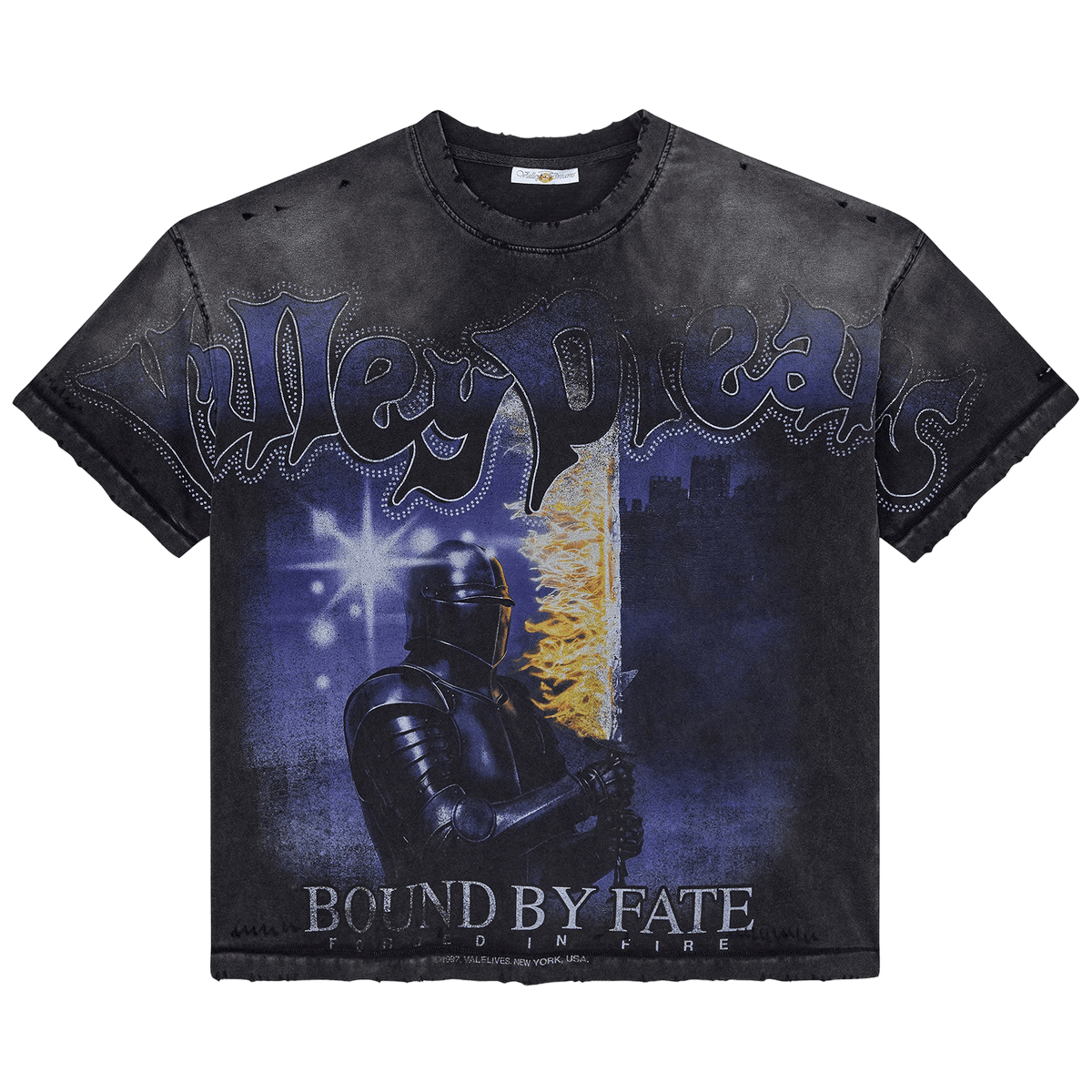 Vale Forever Lancelot Tee 'Black' - frontal