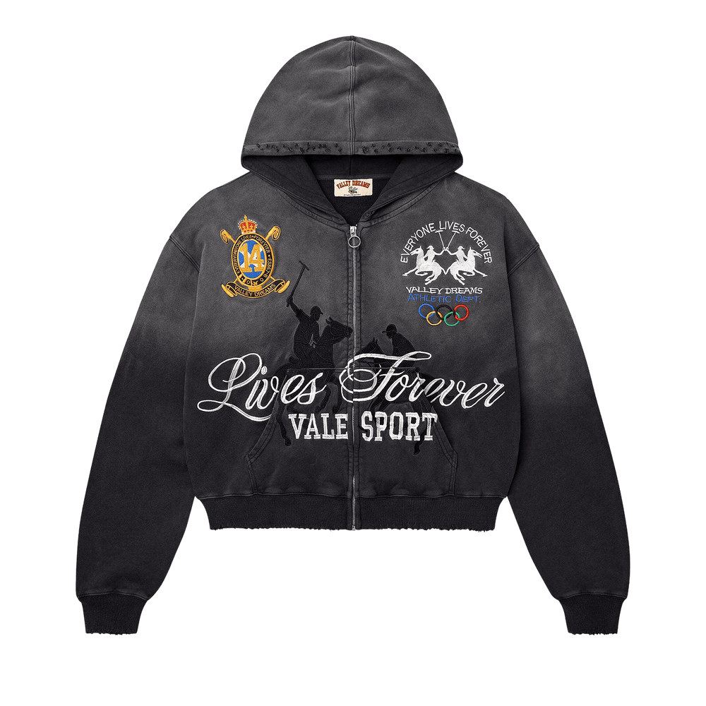 Vale Forever Rock Zip Up 'Black' - frontal