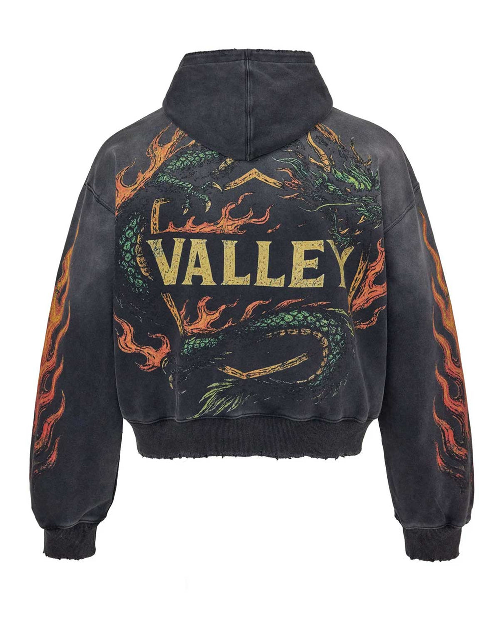 Vale Forever Serpent Pullie Pullover Hoodie Black - posterior
