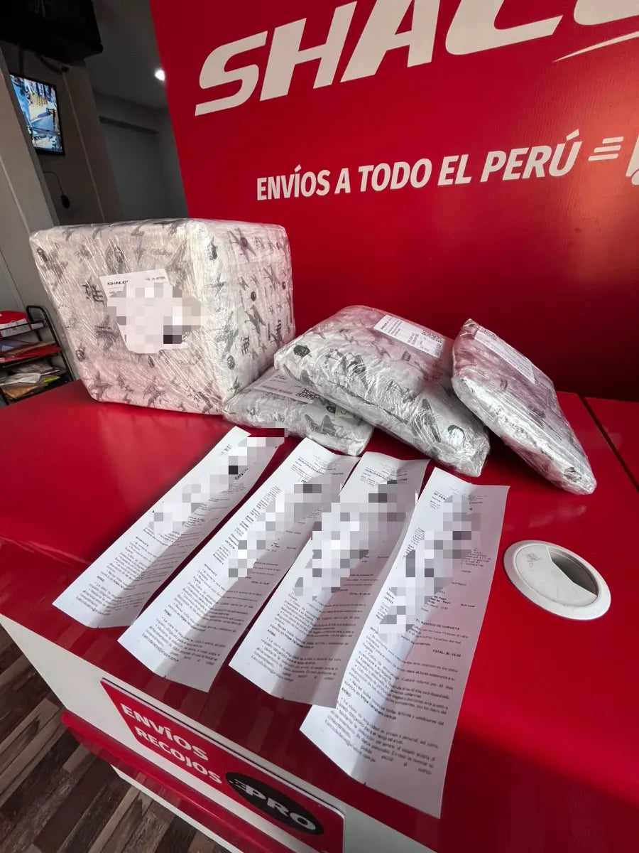 Pedido de PlugX Store enviado por Shalom