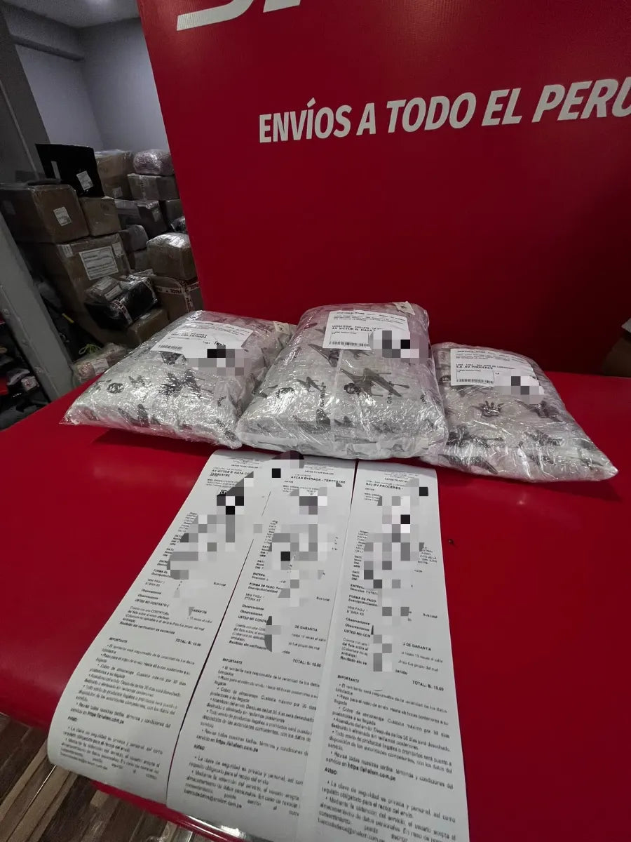 Pedido de PlugX Store enviado por Shalom
