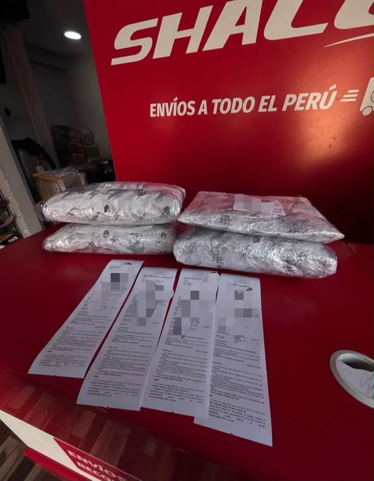 Pedido de PlugX Store enviado por Shalom